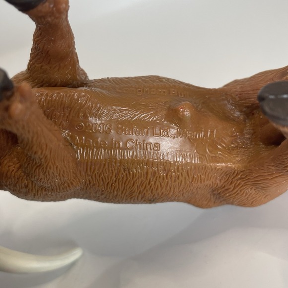 5" Vintage 2003 Safari Ltd Texas Long Horn Bull Toy Farm Animals Figure Figurine - Picture 6 of 7